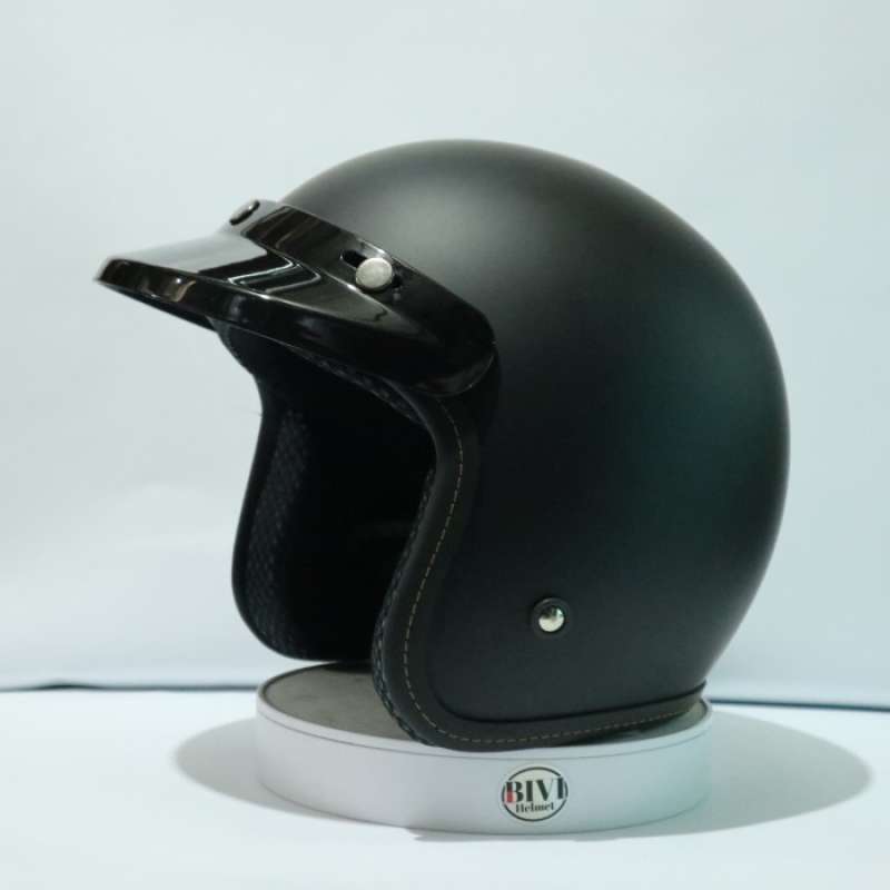 Pet/ Topi Helm Bogo - abu abu glossy 
