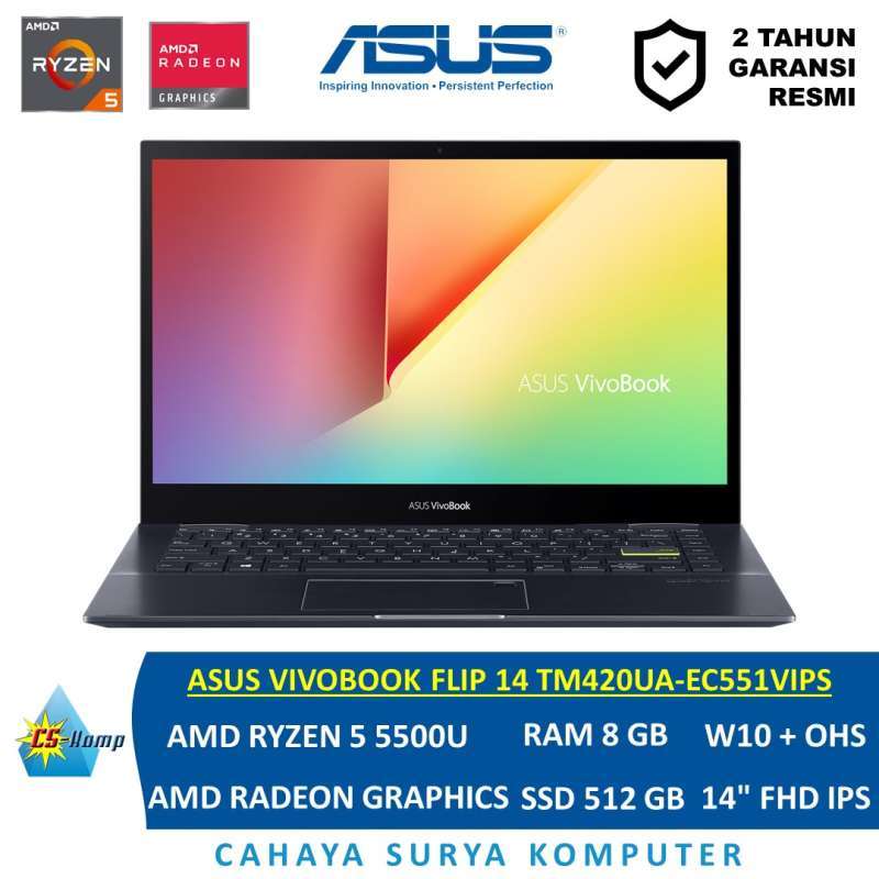 Asus Vivobook Flip 14 Tm420 Asus VivoBook Flip 14 TM420U-AEC176WS