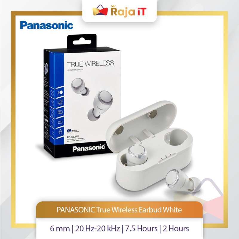 Jual PANASONIC True Wireless Earbud - White [RZ- S500WE-W] di Seller Raja  IT Official Store - Kota Jakarta Utara, DKI Jakarta | Blibli