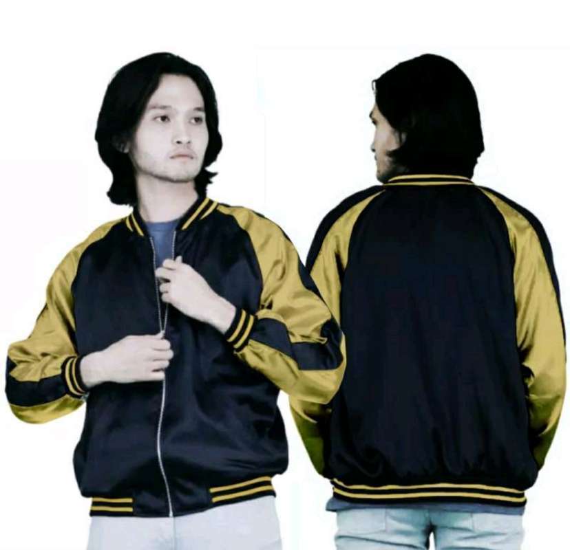 Jual Jaket Sukajan Polos Pria Kreator Id Original Hitam Gold M Di Seller Jaketstore Panumbangan Kab. Ciamis Blibli