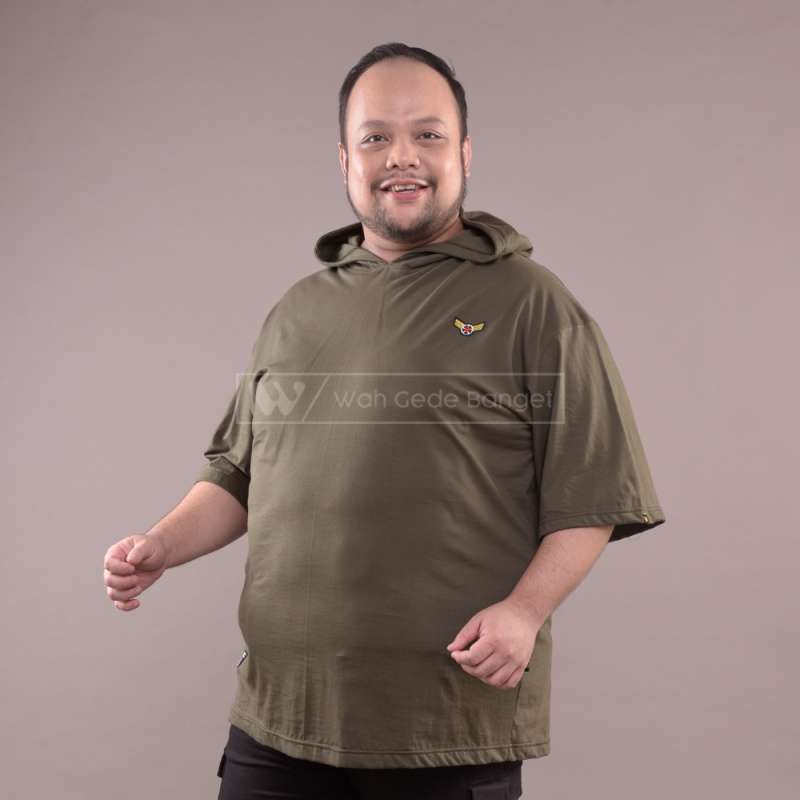 Jual WGB Tshirt Hoodie lengan pendek Jumbo Big Size Ukuran Besar