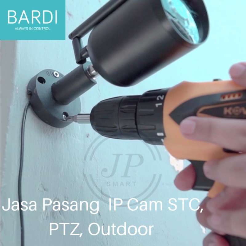 Pemasangan BARDI IP CAM IPCAM CCTV Security Camera STC PTZ Outdoor