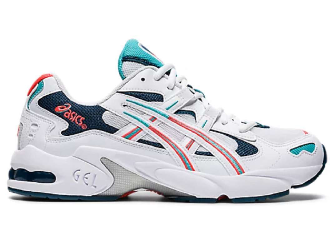 asics kayano white white