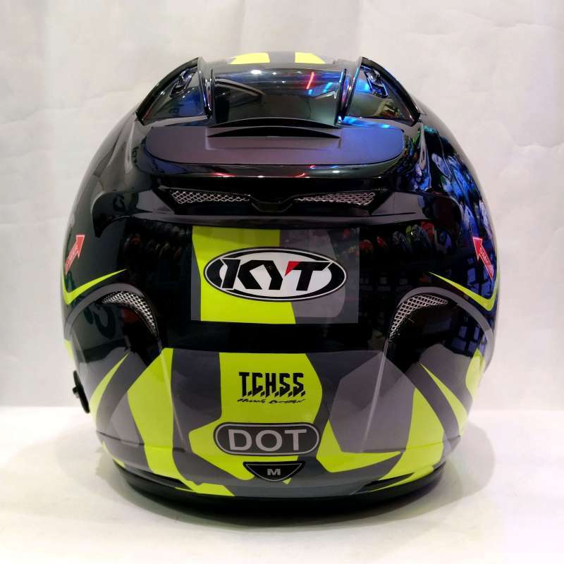 Jual HELM KYT GALAXY FLAT R #4 BLACK 