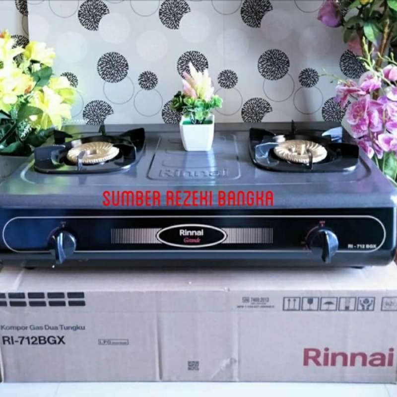 Jual Sale Rinnai Kompor Gas Ri 712 Bgx Ri 712bgx Di Seller Naura Abadi Indonesia Blibli