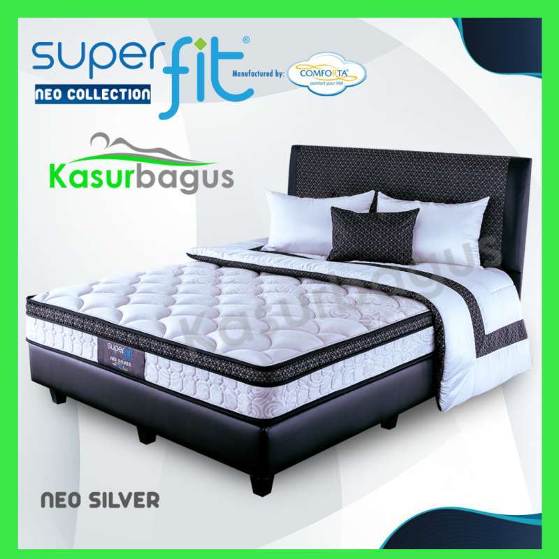Spring bed comforta super fit silver on sale