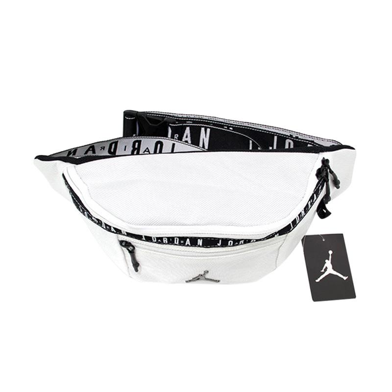 jordan waist bag white