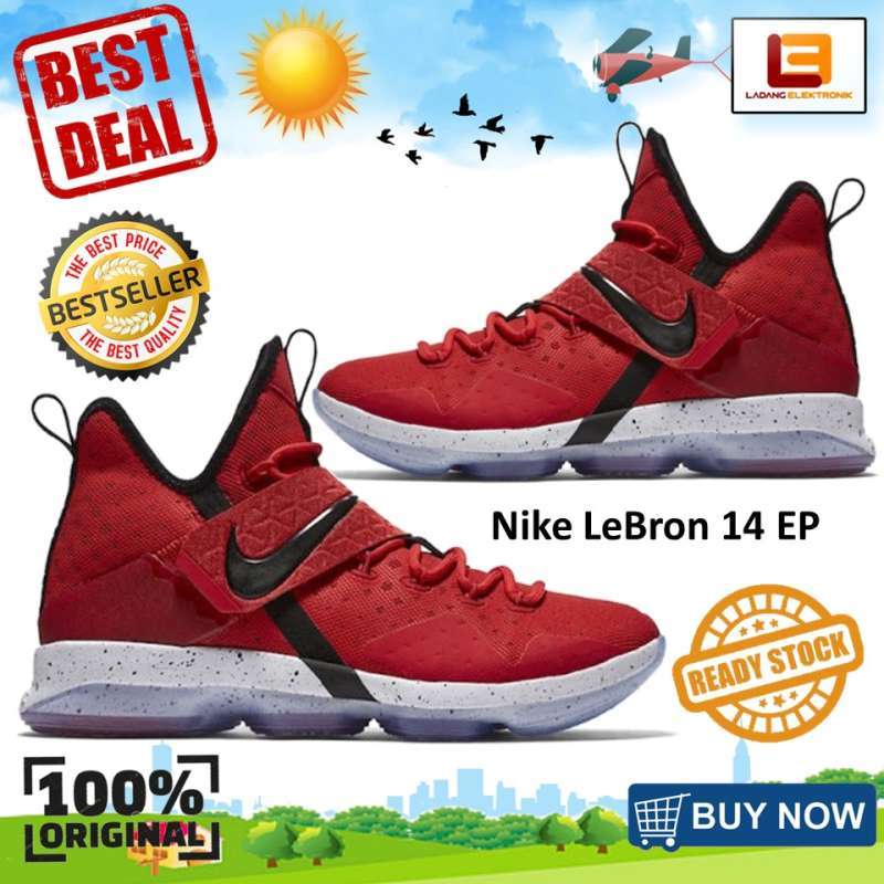 Jual Nike LeBron 14 EP University Red - Size 8.5 US di Seller Ladang -  Cipete Utara, Kota Jakarta Selatan | Blibli