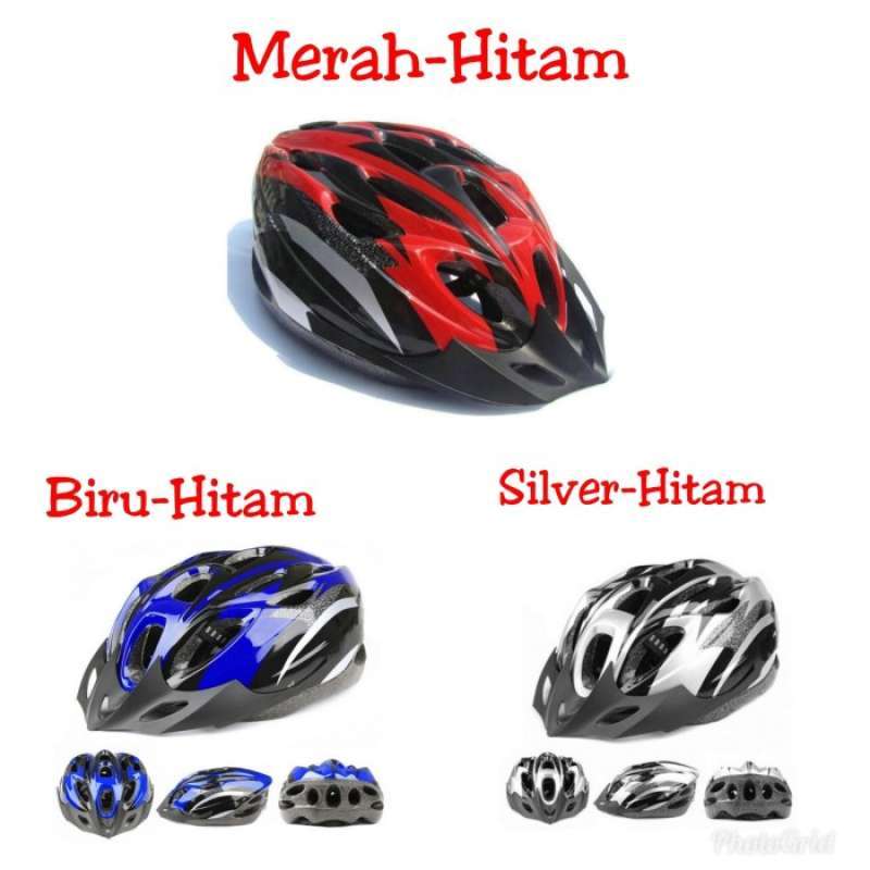 Promo HELM SEPEDA EPS FOAM PVC SHELL 
