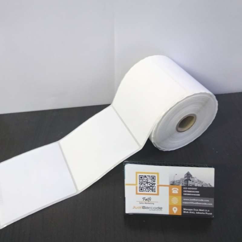 Jual KERTAS STICKER LABEL PRINTER BARCODE 85 X 90 MM - 1 LINE ...