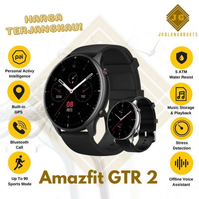 Promo Amazfit Gtr 2 Smartwatch Global Version Amoled di Seller Jump Market  - Kota Jakarta Barat, DKI Jakarta | Blibli
