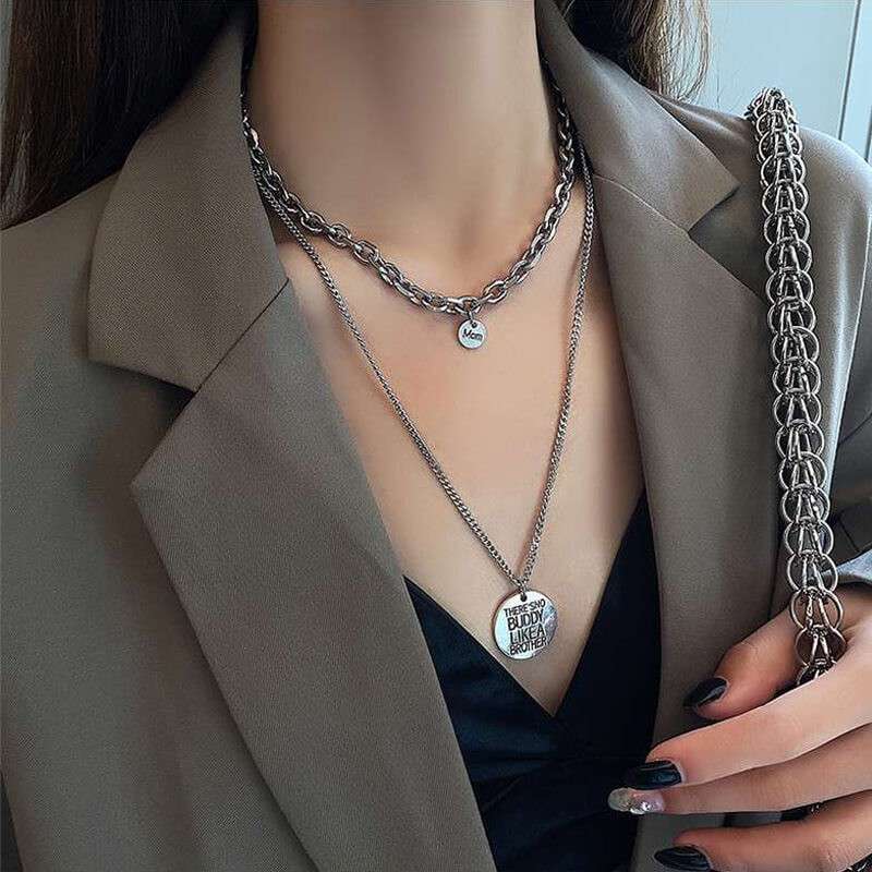 Kalung Stainless Steel Hype Keren 