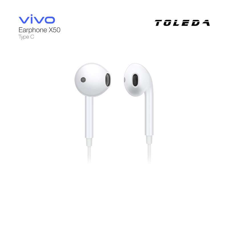 Earphones Headphones Vivo X50 Type C Original 100%