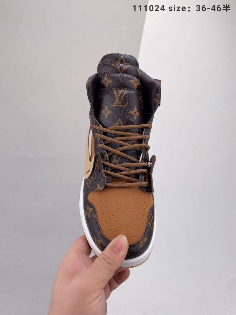 Jual Men's shoe NIKE AIR Jordan aj1 x Louis Vuitton x off white aq0818-202  ow co branded guest edition LV Jord Men shoes - 39 di Seller Li Luoyun Shop  - Hong