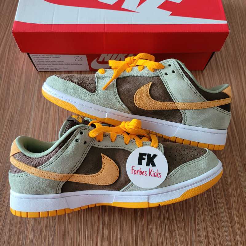 Nike Dunk Low SP Dusty Olive || veneer michigan team spartan green kentucky