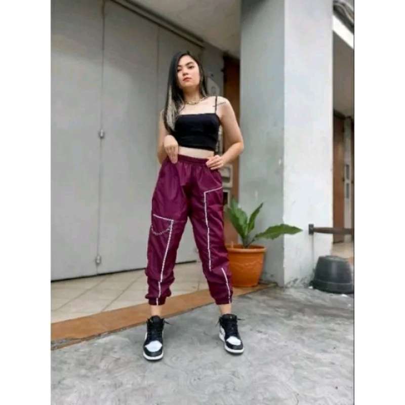 Promo VARIOUS COLOUR LINE PANTS/celana 