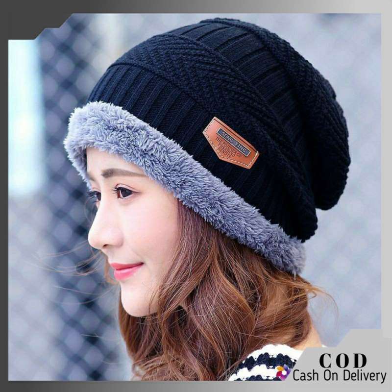 Promo Kupluk Pria Wanita Wool Topi 