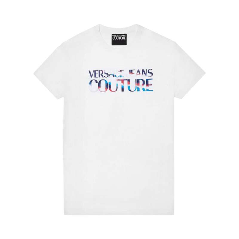 Promo Versace Hologram Logo T-Shirt 