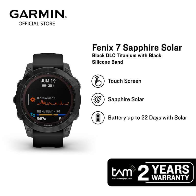 Garmin fēnix 7 sapphire solar stores clearance