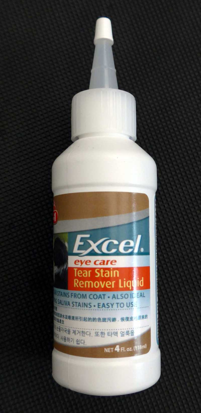 excel tear stain remover liquid
