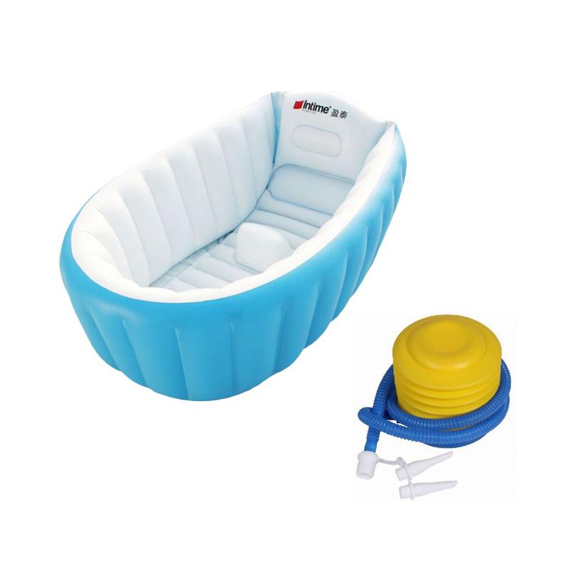 Jual Intime Baby Bath Tub Bak Mandi Bayi Free Pompa Pink Murah Agustus 2020 Blibli Com
