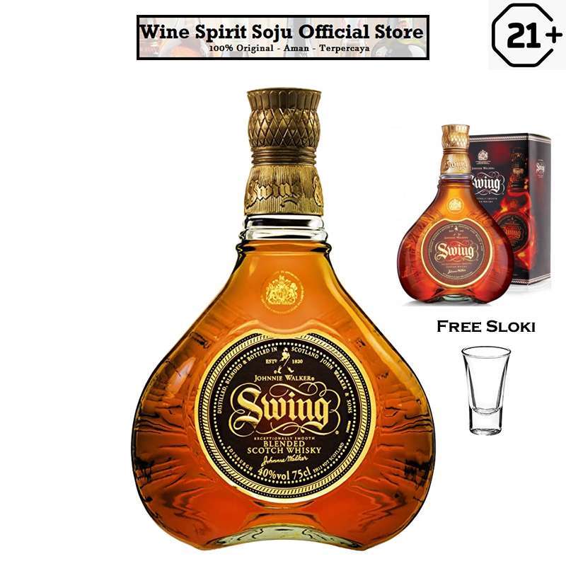 Promo Johnnie Walker Swing 750ml Diskon 5% di Seller ...