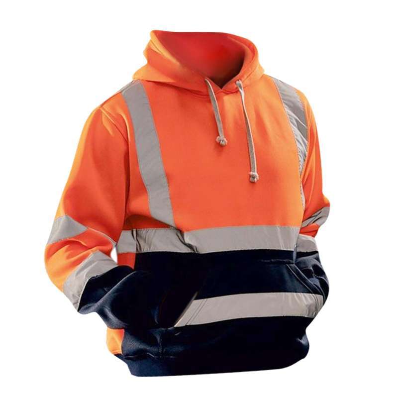 Promo S-5XL Work Hi Vis Mens Hoodie 