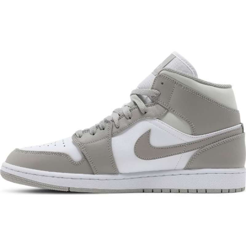 air jordan 1 mid linen tan