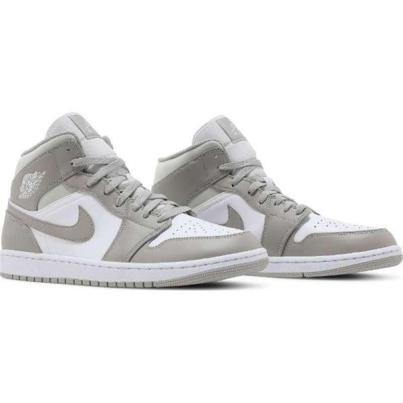 air jordan 1 mid linen tan