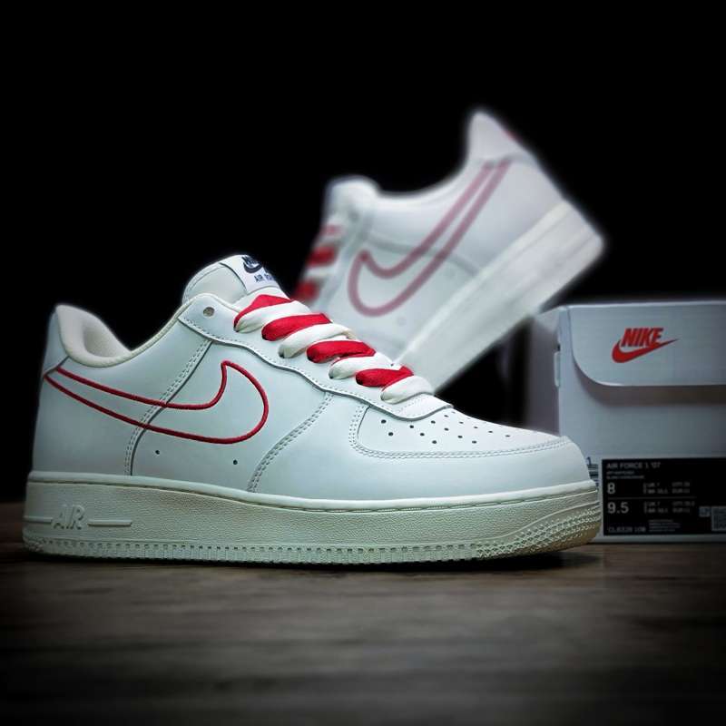red low air force ones