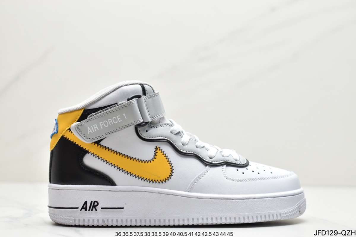 Promo NIKE AIR Force 1 Mid 07 mid AF1 retro sneaker. DH7451 JFD129 QZH - 36  di Seller Cai Wu Official Store - Indonesia | Blibli