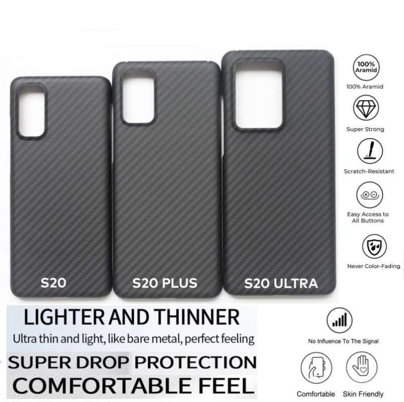 Jual Case Samsung S20 Ultra S20 Plus 20 Real Aramid Carbon