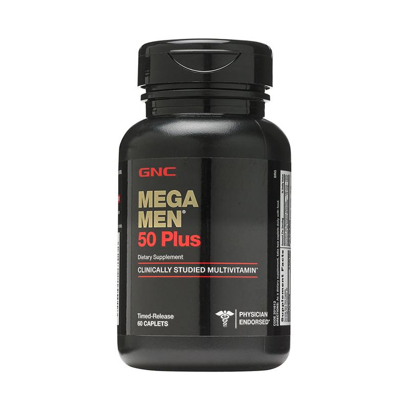Jual Gnc Mega Men 50 Plus One Daily [60 Caplets] di Seller ...
