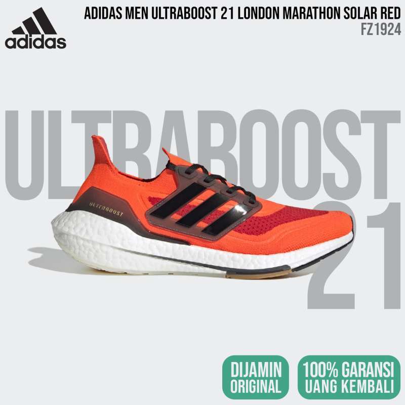 Jual adidas Ultraboost 21 London Marathon [FZ1924] Solar Red Men Original  BNIB - Sepatu Lari Pria di Seller Screamy Sneakers - Kota Jakarta Selatan,  DKI Jakarta | Blibli