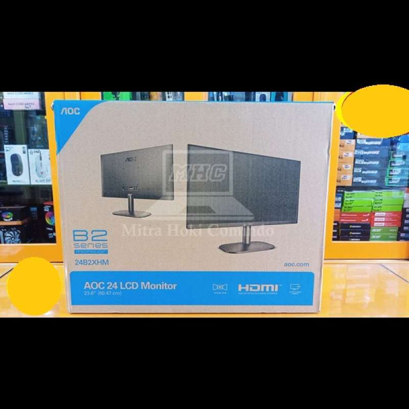 Jual LED MONITOR AOC 24B2XHM 24 INCH 