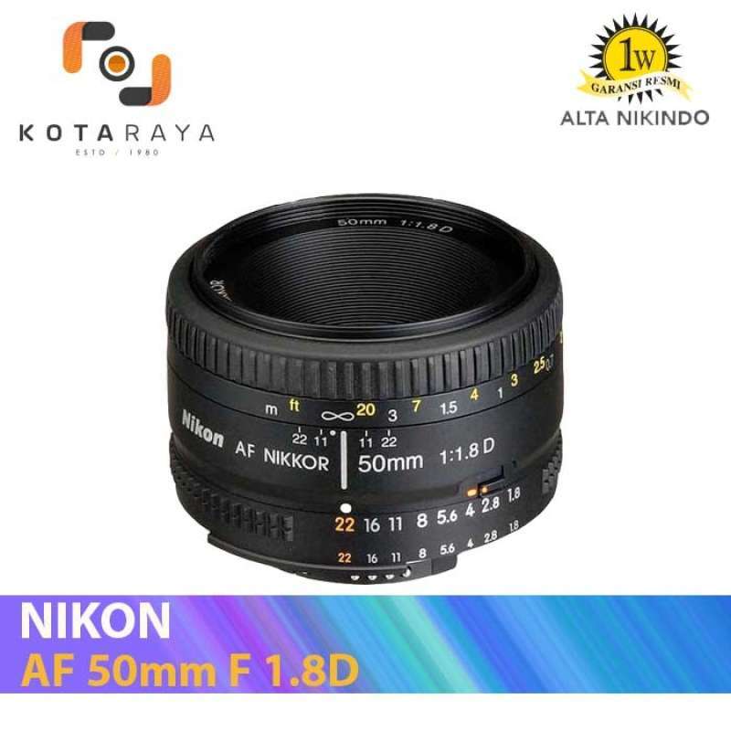 Nikon Lens AF 50mm GARANSI RESMI