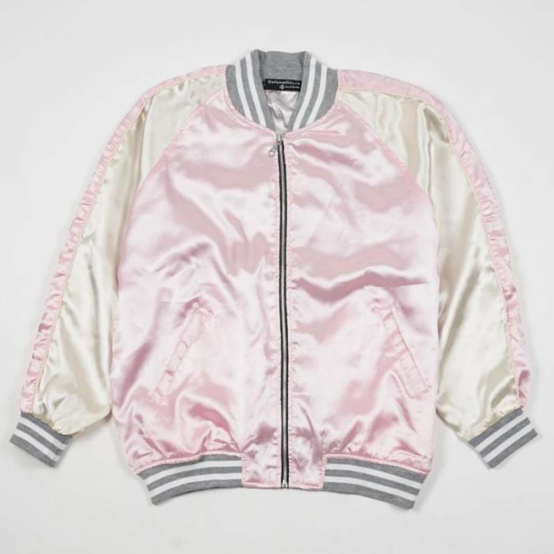 Promo Jaket Sukajan Baseball Bomber 