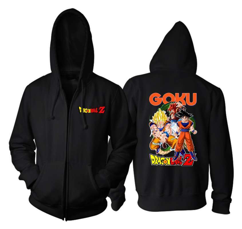 Promo JAKET ZIPPER DRAGON BALL Z GOKU 
