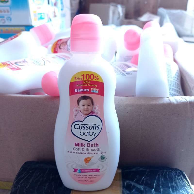 Cussons Baby Milk Bath Soft Smooth