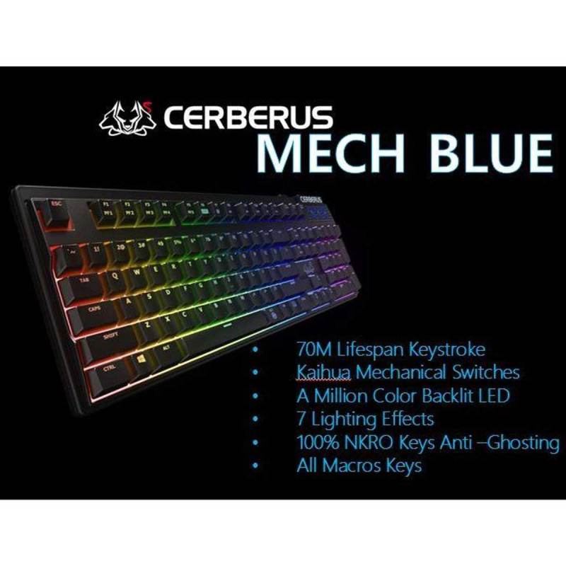 Jual Asus Gaming Keyboard Cerberus Mech Blue Online November 2020 Blibli