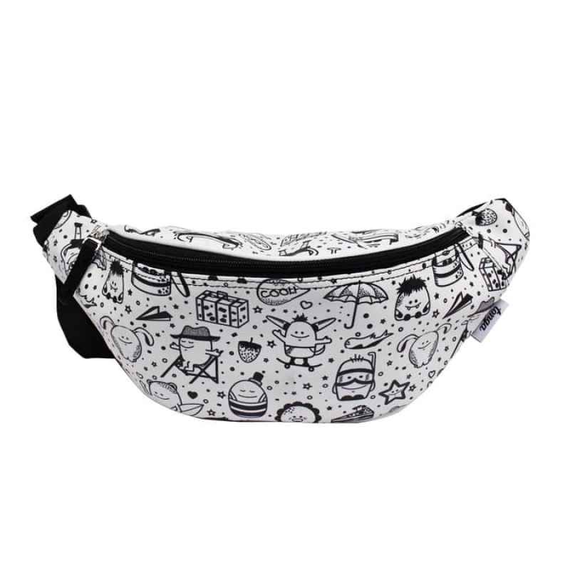 Waist bag putih top