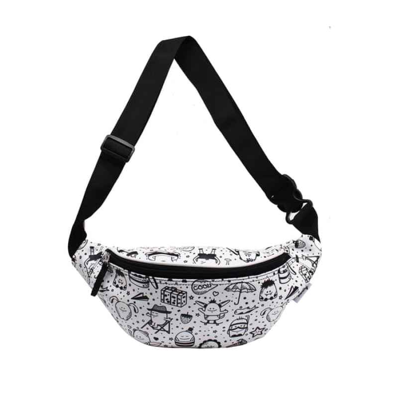 Waist on sale bag putih