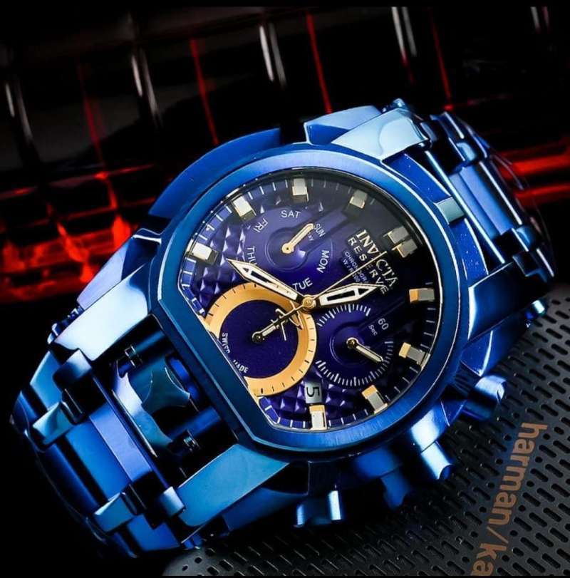 Jual Cashback Invicta Bold Zeus 28633 Full Navy Swiss ETA