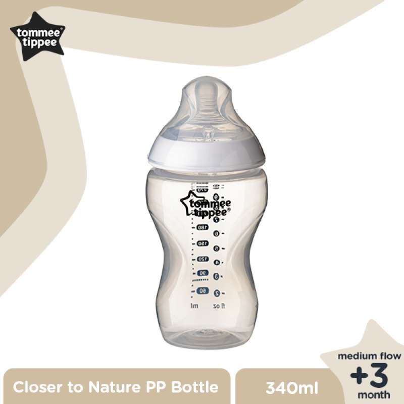 Promo Tommee Tippee 422130 Botol Pp Close To Nature Clear 340ml