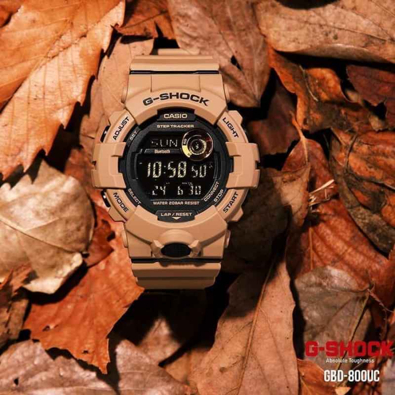 Jual Casio G Shock Jam Tangan Digital Pria Brown Gbd 800uc 5dr Original Online November 2020 Blibli Com