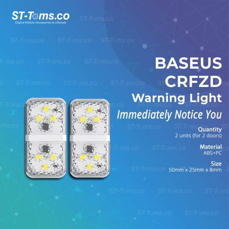 Jual Baseus Door Open Warning Light 2pcs Pack Crfzd Di Seller St Toms Kota Jakarta Utara Dki Jakarta Blibli