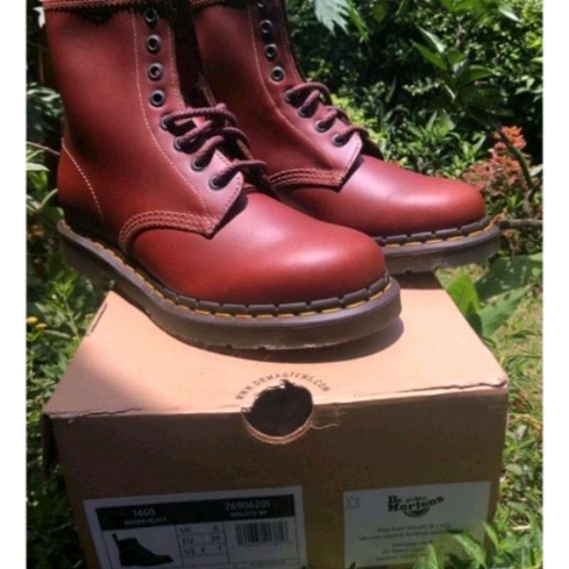 Jual SALE DOCMART DR MARTENS 1460 ABRUZO CHERRY RED 39 45 NEW