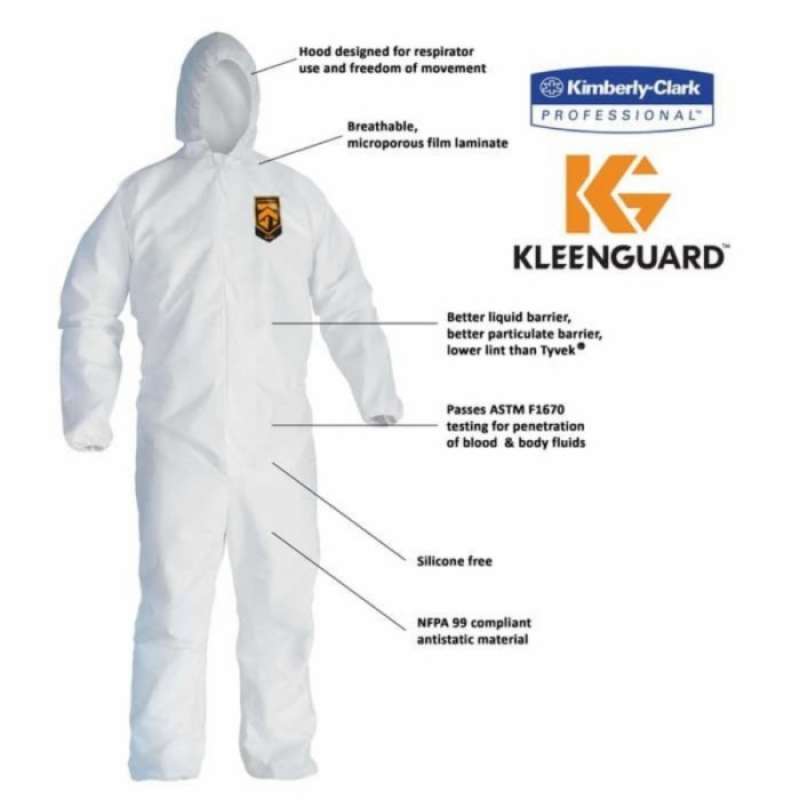 Overol shop kleenguard a40