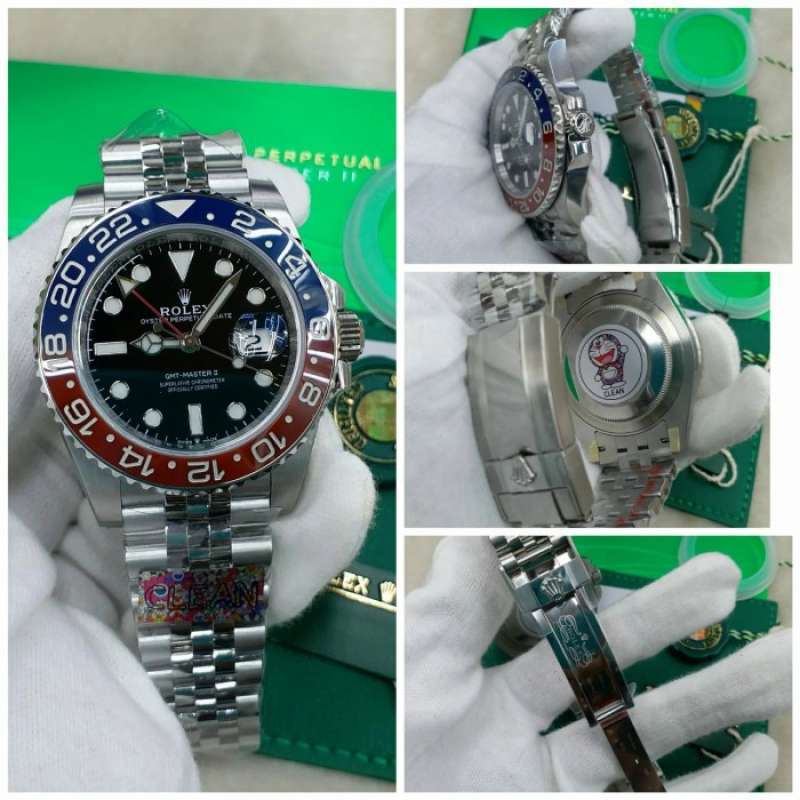 Jual rolex pepsi top