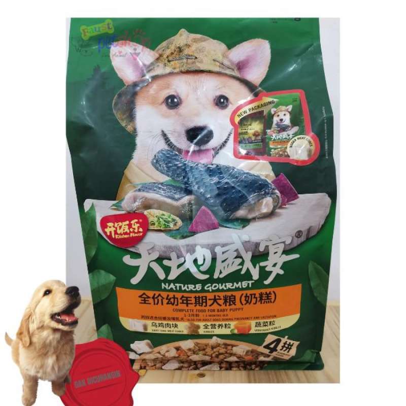 Promo Kitchen Flavor Nature Gourmet Baby Puppy 1,5 Kg Makanan